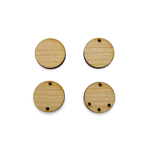 Circle Shaped Jewelry Charm Blanks - 20mm