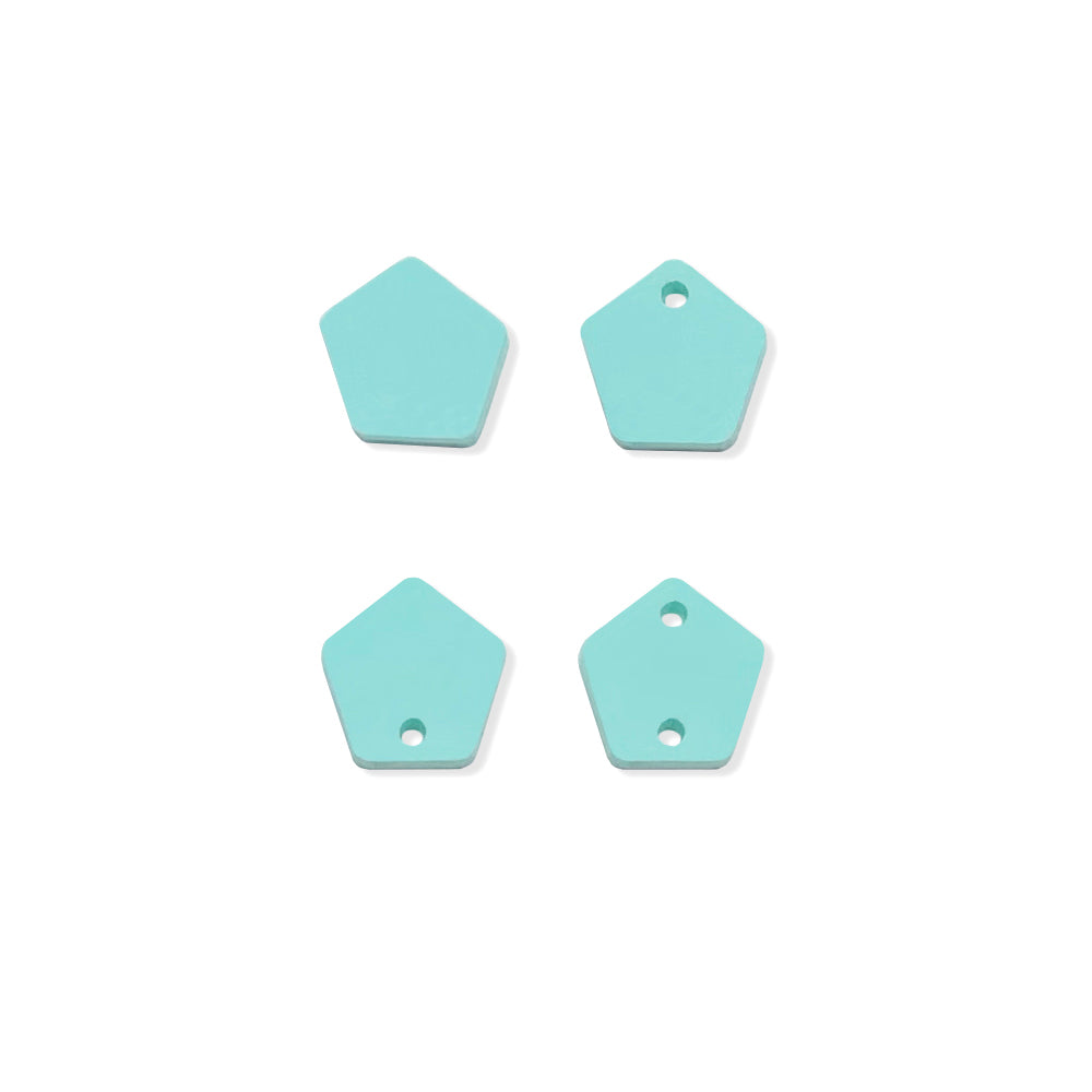 Pentagon Shaped Mini Jewelry Blanks