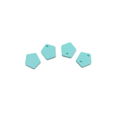 Pentagon Shaped Mini Jewelry Blanks