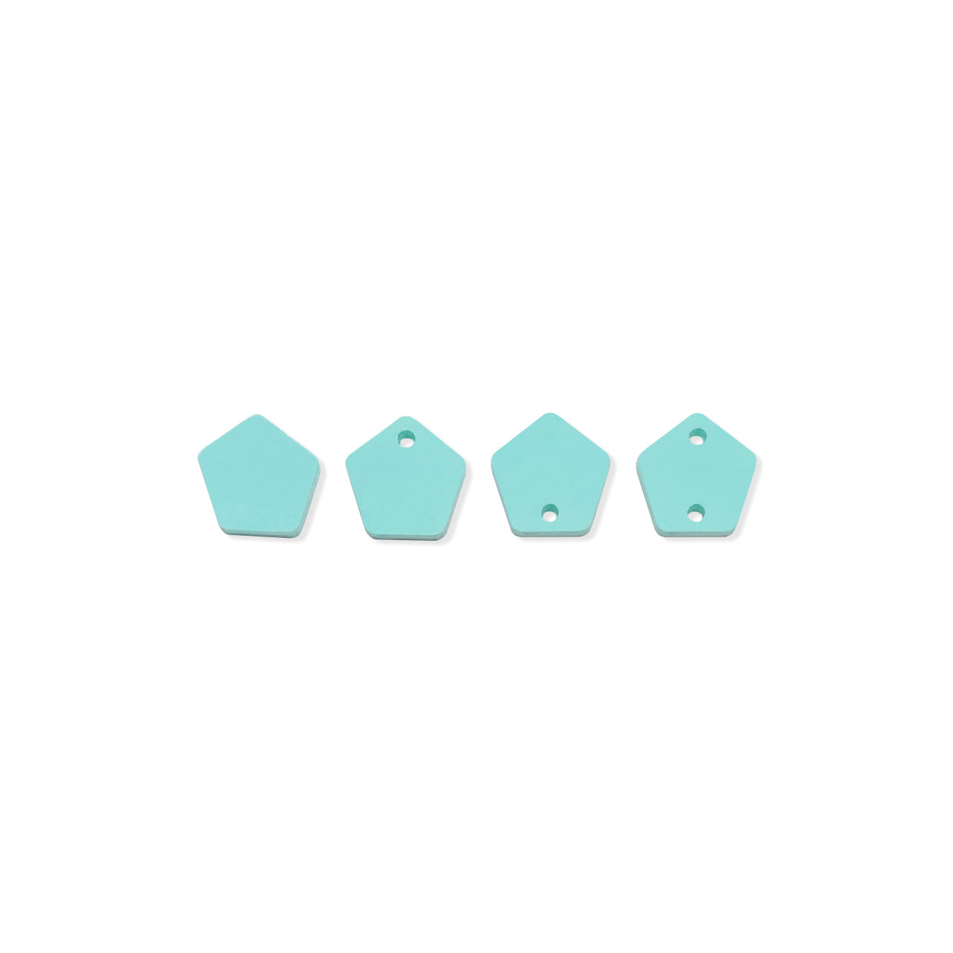 Pentagon Shaped Mini Jewelry Blanks