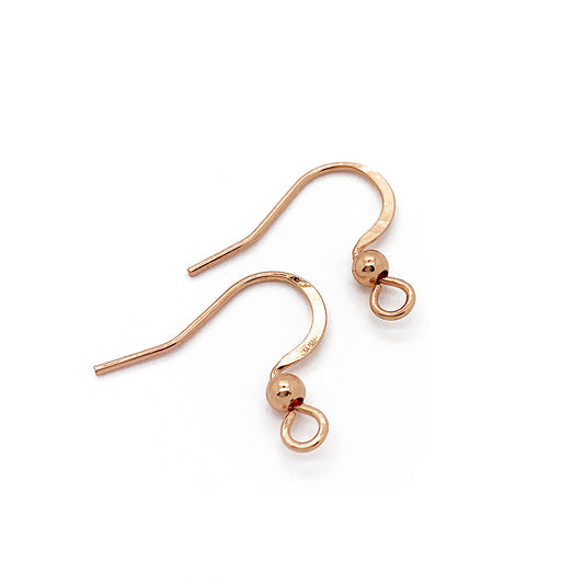 Rose Gold Stainless Steel Earring Hooks