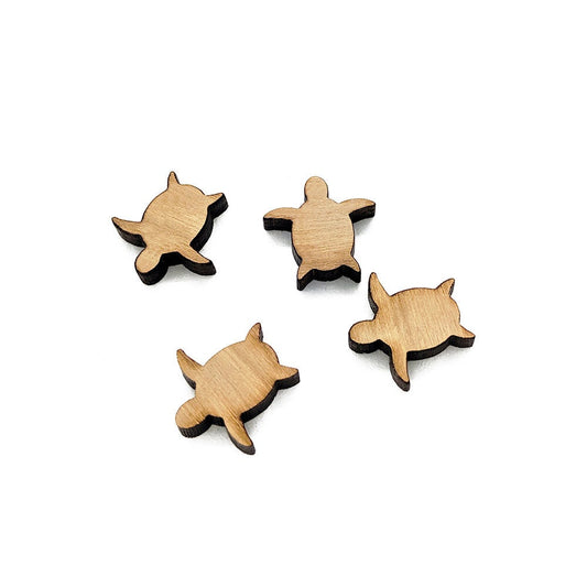 Sea Turtle Shaped Mini Jewelry Blanks