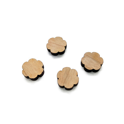 Flower Shaped Mini Jewelry Blanks