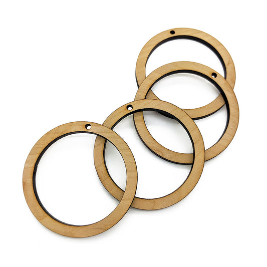 50mm Hoop Circle Jewelry Charm Blanks