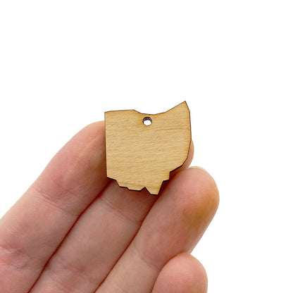 Ohio Jewelry Charm Blanks