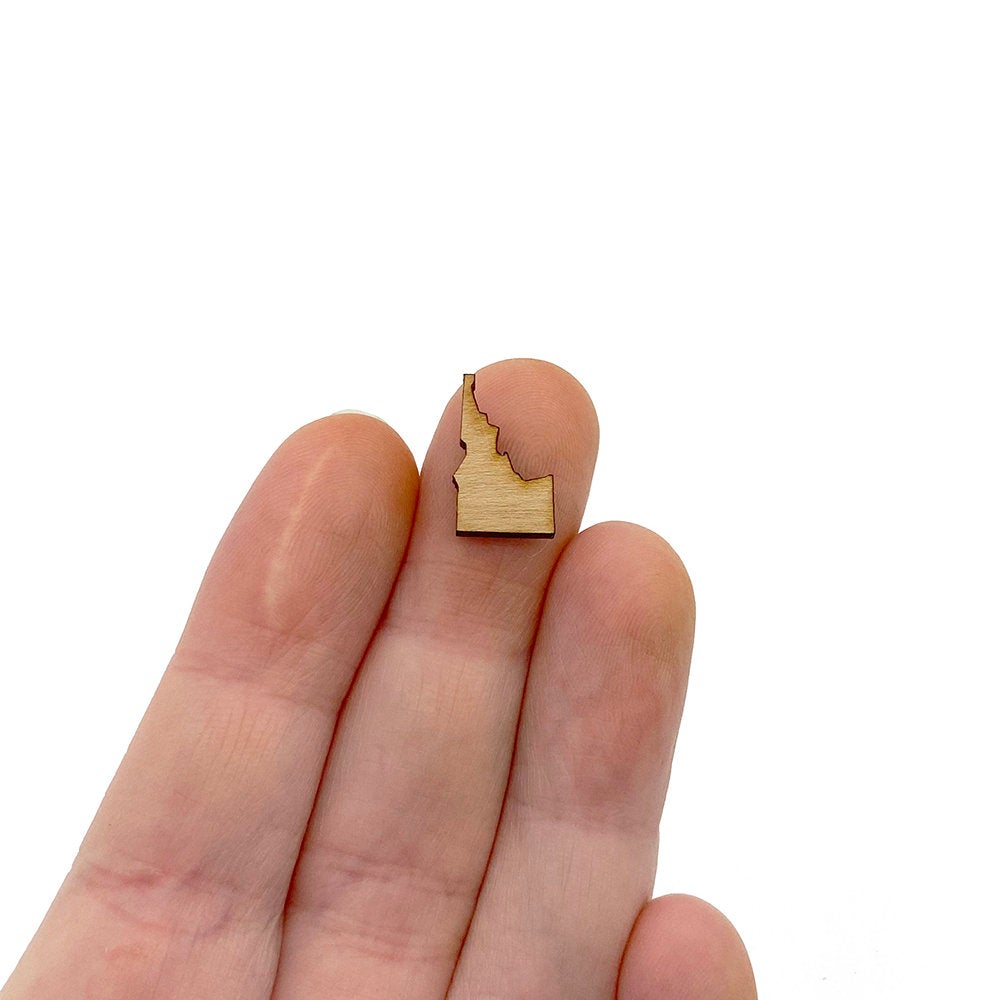 Idaho Shaped Mini Jewelry Blanks