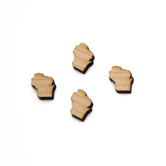 Wisconsin Shaped Mini Jewelry Blanks